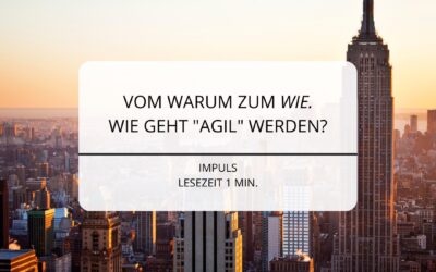 Wie geht Agilität?